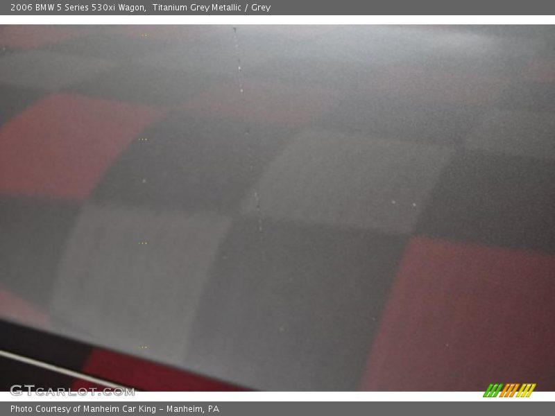 Titanium Grey Metallic / Grey 2006 BMW 5 Series 530xi Wagon