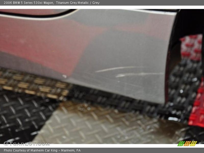 Titanium Grey Metallic / Grey 2006 BMW 5 Series 530xi Wagon