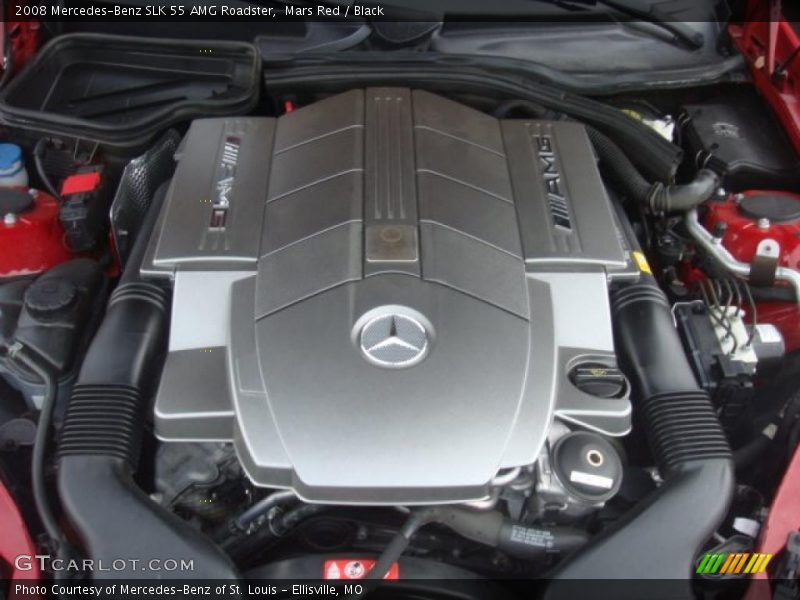  2008 SLK 55 AMG Roadster Engine - 5.4 Liter AMG SOHC 24-Valve V8