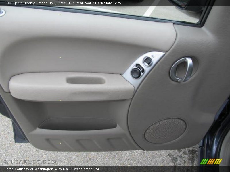 Steel Blue Pearlcoat / Dark Slate Gray 2002 Jeep Liberty Limited 4x4