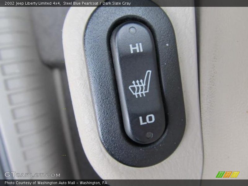 Steel Blue Pearlcoat / Dark Slate Gray 2002 Jeep Liberty Limited 4x4