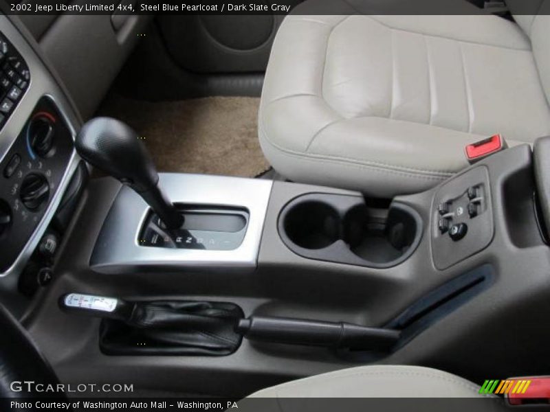 Steel Blue Pearlcoat / Dark Slate Gray 2002 Jeep Liberty Limited 4x4