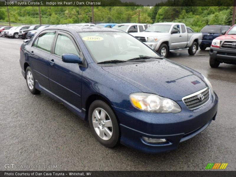 Indigo Ink Pearl / Dark Charcoal 2006 Toyota Corolla S