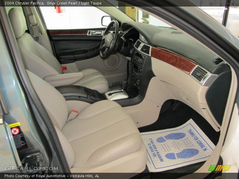 Onyx Green Pearl / Light Taupe 2004 Chrysler Pacifica