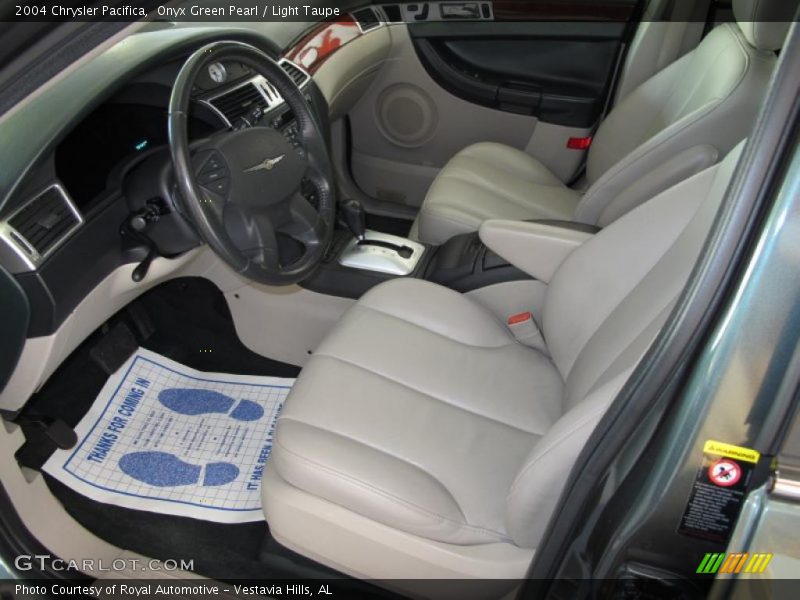 Onyx Green Pearl / Light Taupe 2004 Chrysler Pacifica