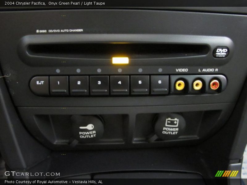 Onyx Green Pearl / Light Taupe 2004 Chrysler Pacifica