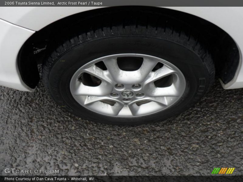 Arctic Frost Pearl / Taupe 2006 Toyota Sienna Limited