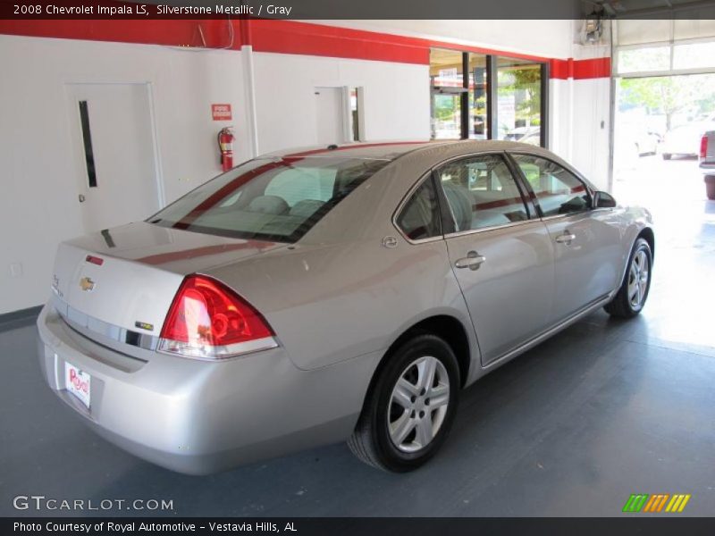 Silverstone Metallic / Gray 2008 Chevrolet Impala LS