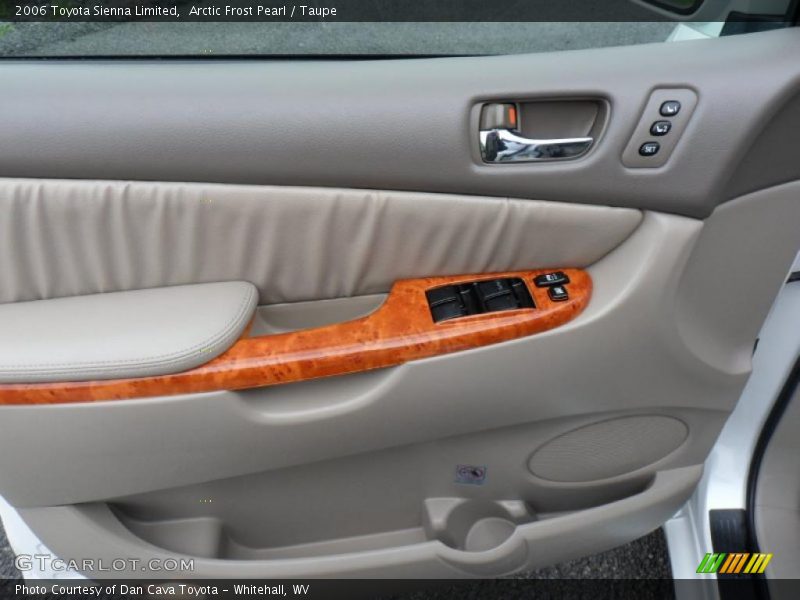 Arctic Frost Pearl / Taupe 2006 Toyota Sienna Limited