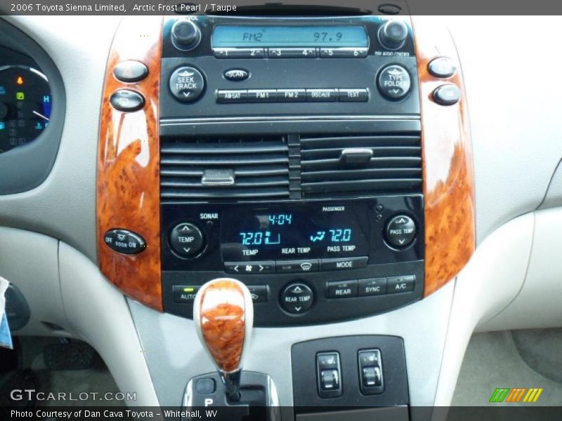 Arctic Frost Pearl / Taupe 2006 Toyota Sienna Limited