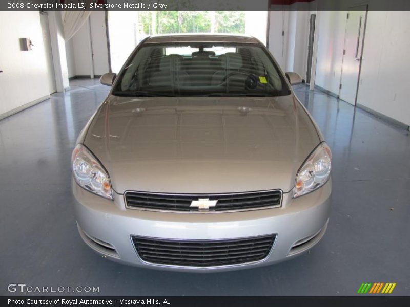 Silverstone Metallic / Gray 2008 Chevrolet Impala LS