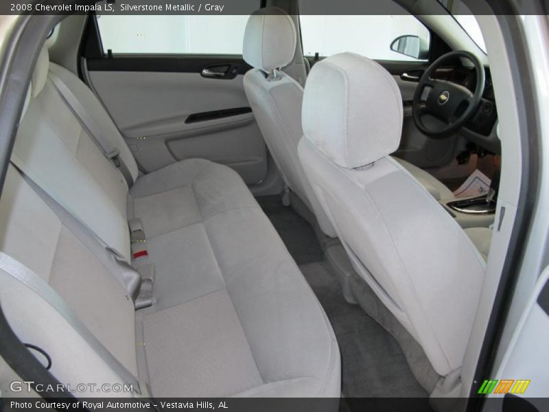 Silverstone Metallic / Gray 2008 Chevrolet Impala LS