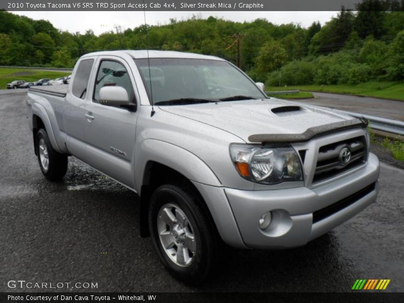 Silver Streak Mica / Graphite 2010 Toyota Tacoma V6 SR5 TRD Sport Access Cab 4x4