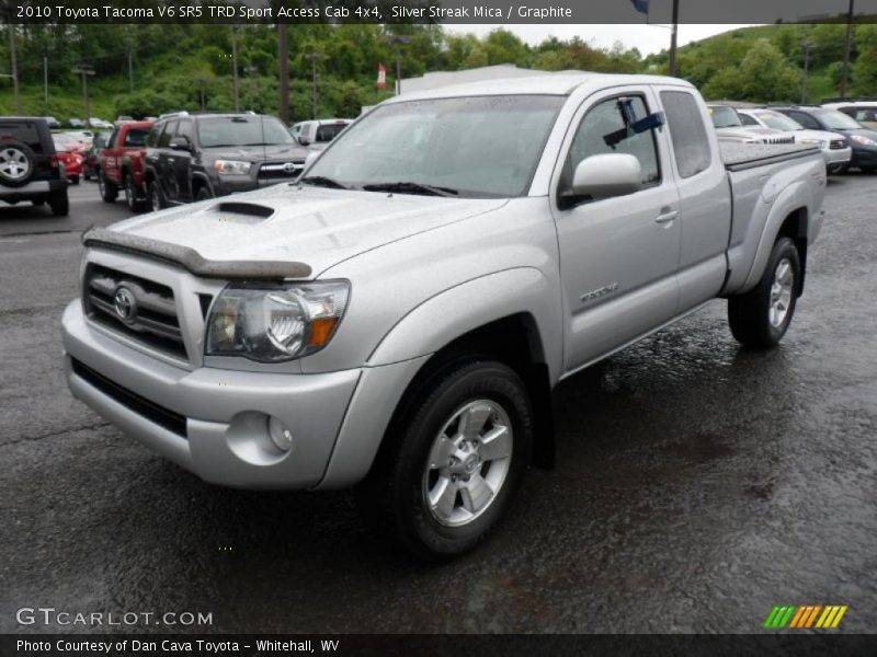 Silver Streak Mica / Graphite 2010 Toyota Tacoma V6 SR5 TRD Sport Access Cab 4x4