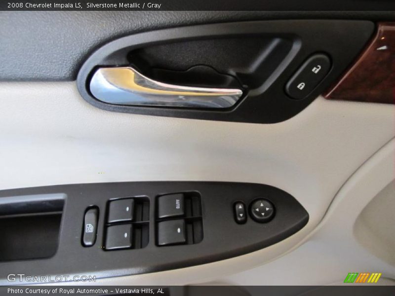 Silverstone Metallic / Gray 2008 Chevrolet Impala LS