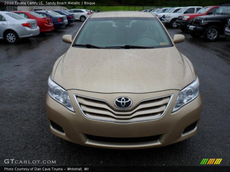 Sandy Beach Metallic / Bisque 2010 Toyota Camry LE