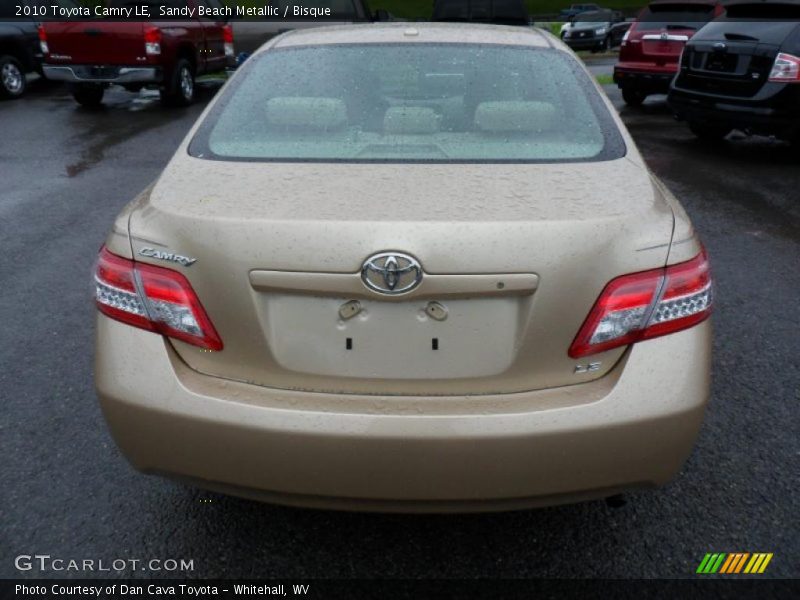 Sandy Beach Metallic / Bisque 2010 Toyota Camry LE