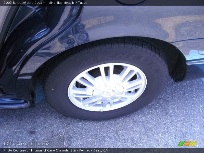Ming Blue Metallic / Taupe 2002 Buick LeSabre Custom
