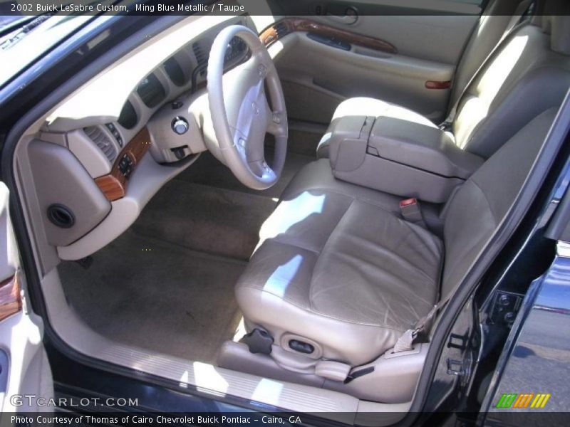 Ming Blue Metallic / Taupe 2002 Buick LeSabre Custom