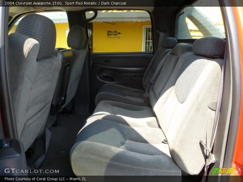 Sport Red Metallic / Dark Charcoal 2004 Chevrolet Avalanche 1500
