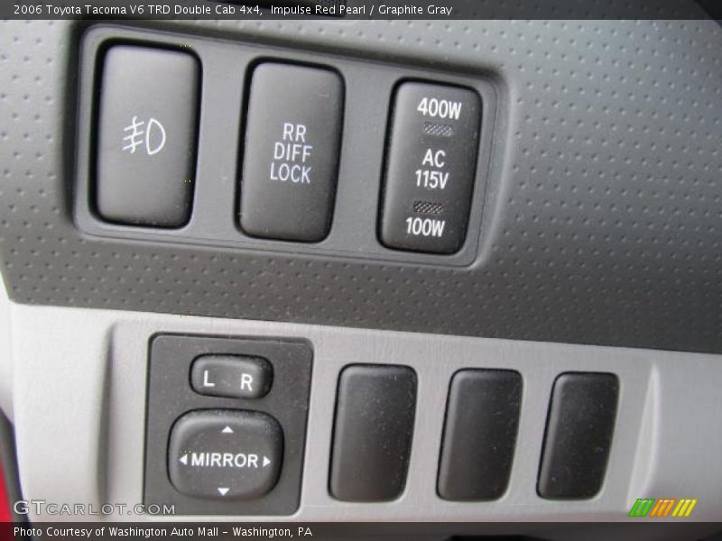 Impulse Red Pearl / Graphite Gray 2006 Toyota Tacoma V6 TRD Double Cab 4x4