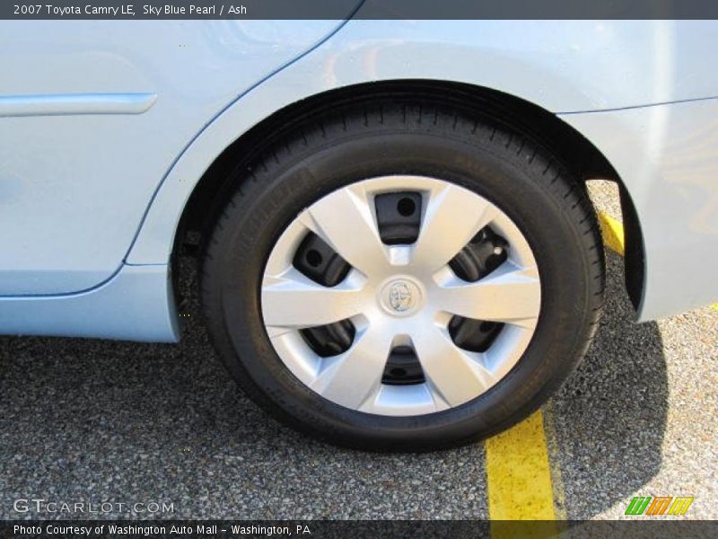 Sky Blue Pearl / Ash 2007 Toyota Camry LE