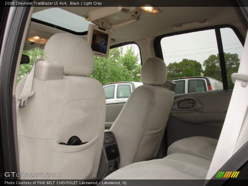Black / Light Gray 2008 Chevrolet TrailBlazer LS 4x4