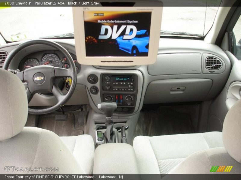 Black / Light Gray 2008 Chevrolet TrailBlazer LS 4x4