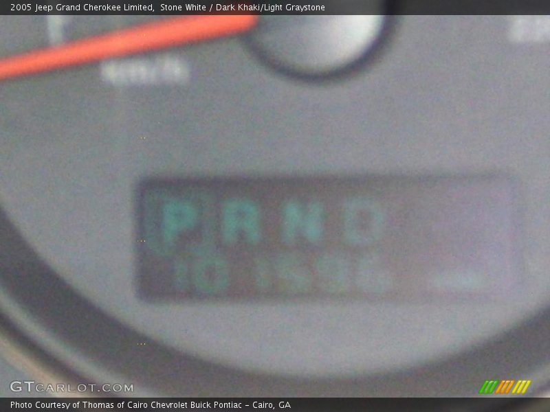 Stone White / Dark Khaki/Light Graystone 2005 Jeep Grand Cherokee Limited