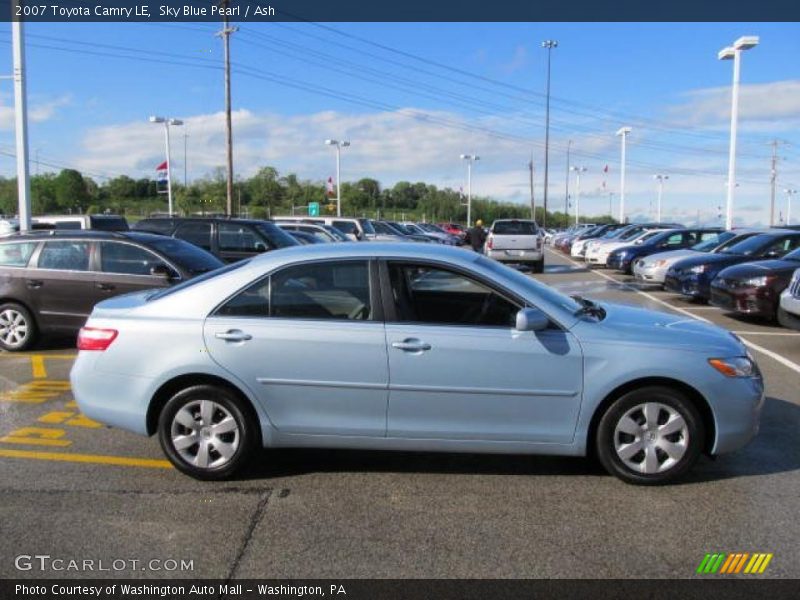Sky Blue Pearl / Ash 2007 Toyota Camry LE