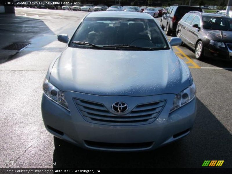 Sky Blue Pearl / Ash 2007 Toyota Camry LE