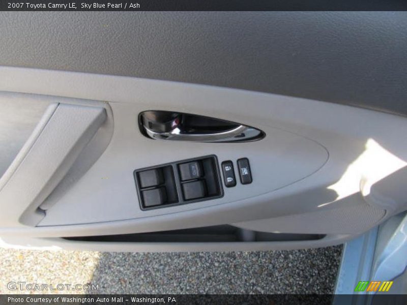 Sky Blue Pearl / Ash 2007 Toyota Camry LE