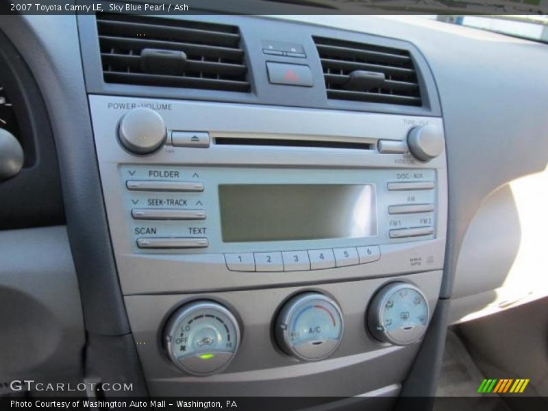 Sky Blue Pearl / Ash 2007 Toyota Camry LE