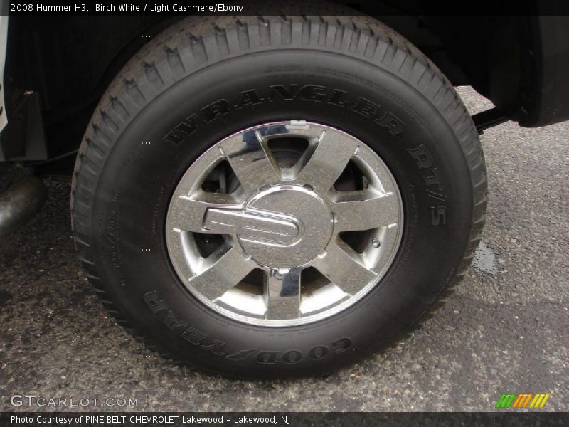 Birch White / Light Cashmere/Ebony 2008 Hummer H3
