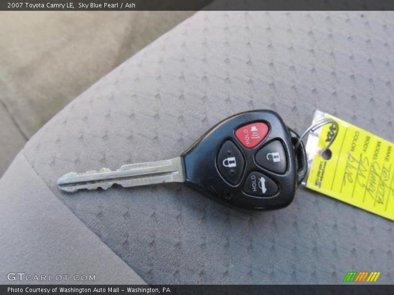 Sky Blue Pearl / Ash 2007 Toyota Camry LE