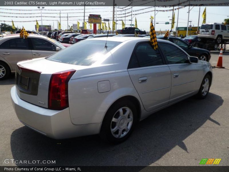 Light Platinum / Light Gray/Ebony 2003 Cadillac CTS Sedan