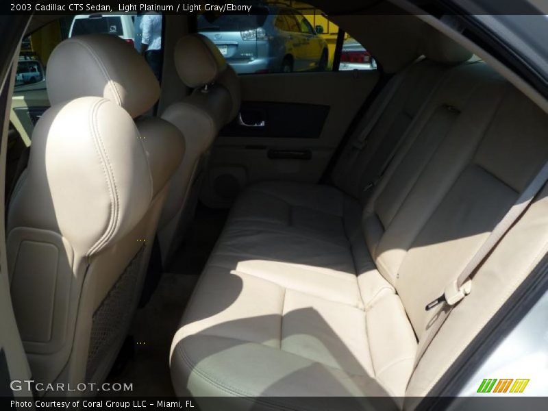 Light Platinum / Light Gray/Ebony 2003 Cadillac CTS Sedan