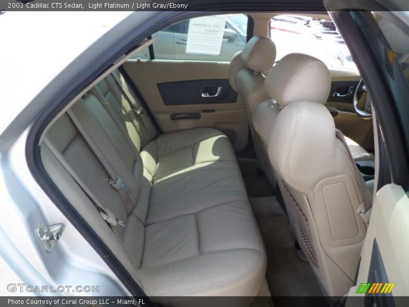 Light Platinum / Light Gray/Ebony 2003 Cadillac CTS Sedan