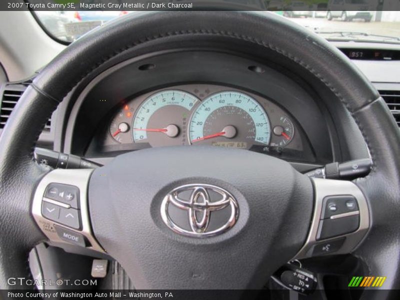 Magnetic Gray Metallic / Dark Charcoal 2007 Toyota Camry SE