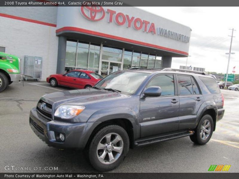 Galactic Gray Mica / Stone Gray 2008 Toyota 4Runner Limited 4x4