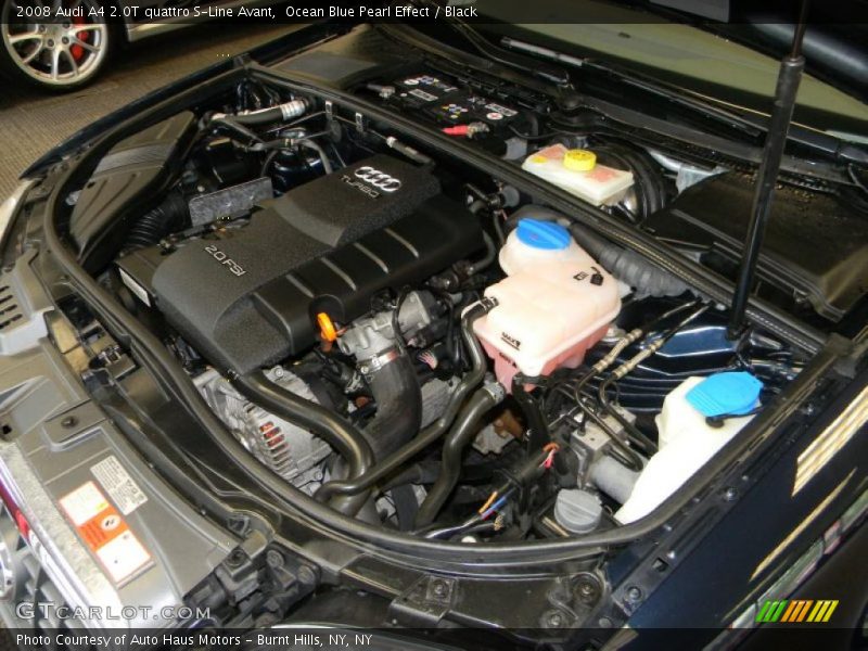  2008 A4 2.0T quattro S-Line Avant Engine - 2.0 Liter FSI Turbocharged DOHC 16-Valve VVT 4 Cylinder