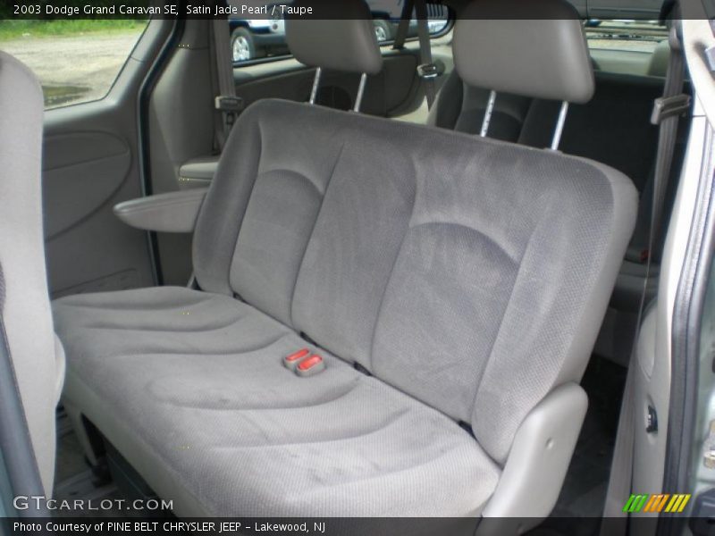 Satin Jade Pearl / Taupe 2003 Dodge Grand Caravan SE