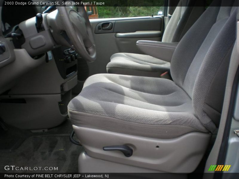 Satin Jade Pearl / Taupe 2003 Dodge Grand Caravan SE
