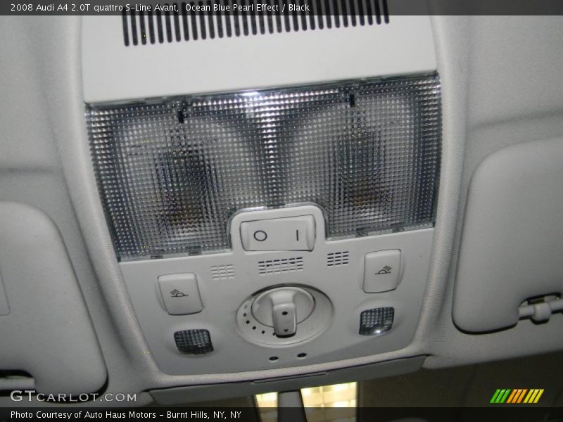 Ocean Blue Pearl Effect / Black 2008 Audi A4 2.0T quattro S-Line Avant