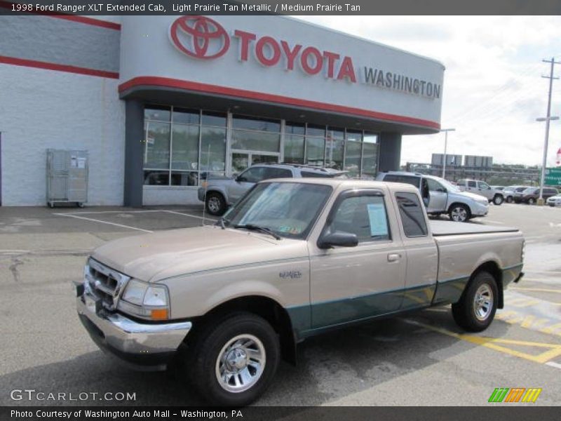 Light Prairie Tan Metallic / Medium Prairie Tan 1998 Ford Ranger XLT Extended Cab