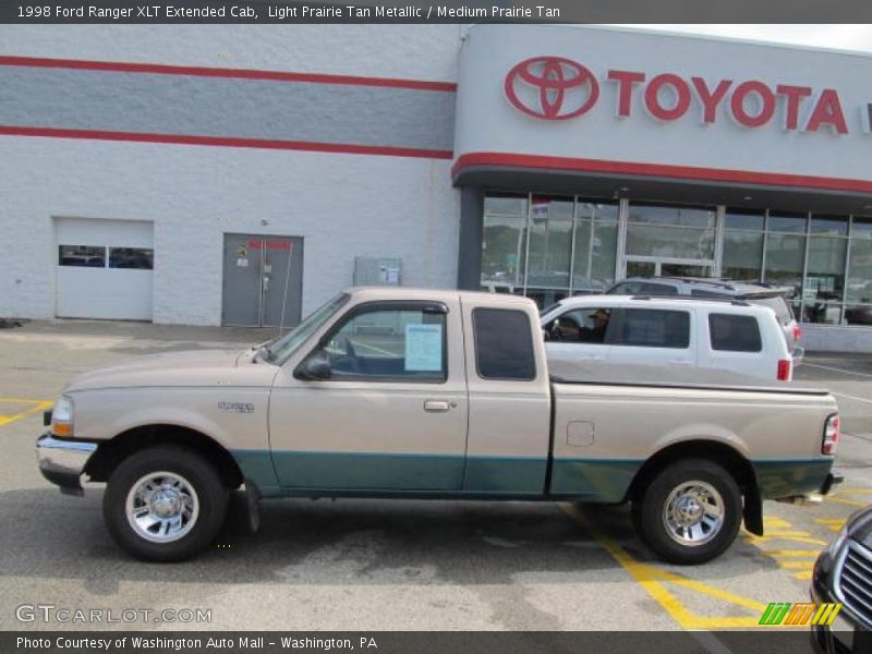 Light Prairie Tan Metallic / Medium Prairie Tan 1998 Ford Ranger XLT Extended Cab