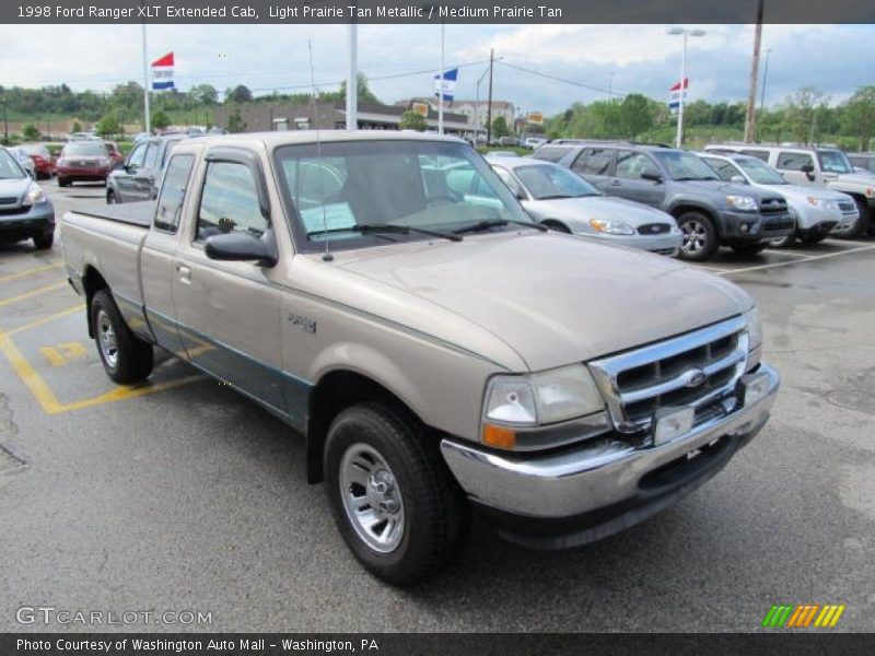 Light Prairie Tan Metallic / Medium Prairie Tan 1998 Ford Ranger XLT Extended Cab