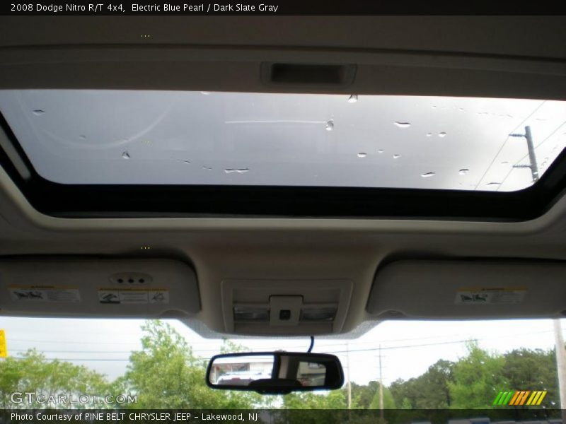 Electric Blue Pearl / Dark Slate Gray 2008 Dodge Nitro R/T 4x4