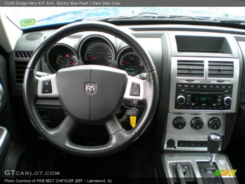 Electric Blue Pearl / Dark Slate Gray 2008 Dodge Nitro R/T 4x4