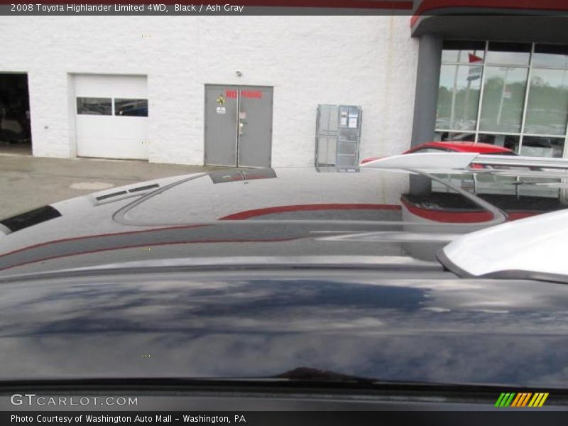 Black / Ash Gray 2008 Toyota Highlander Limited 4WD
